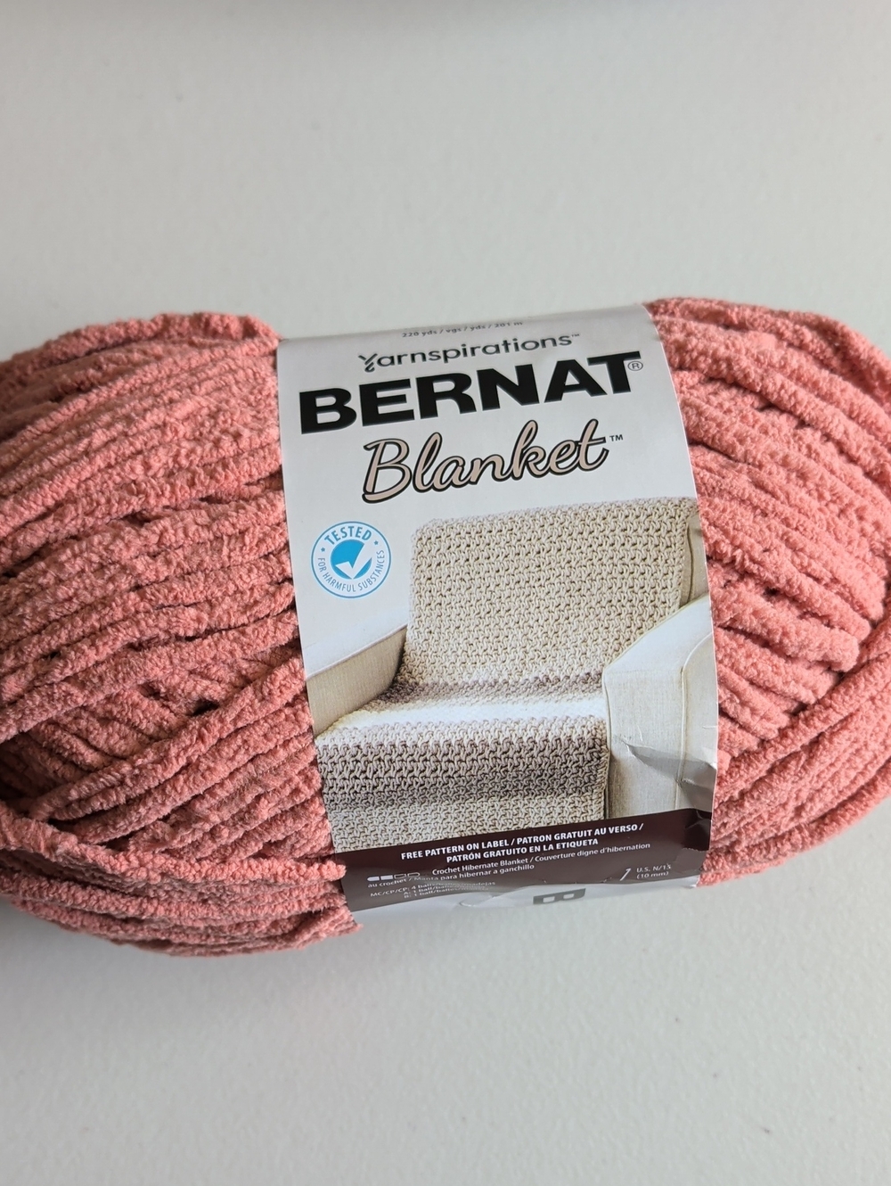 Blanket Chenille Yarn - Terra Cotta
